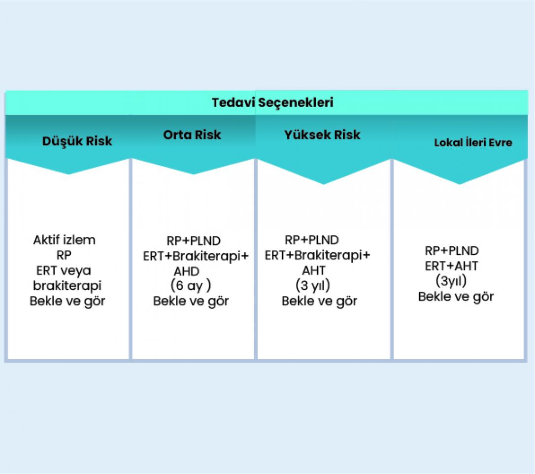 Prostat kanserinde tedavi seçenekleri